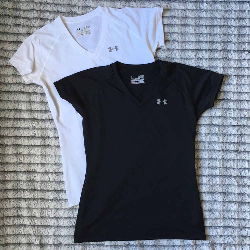 2 Under Armour Dry-Fit Shirt